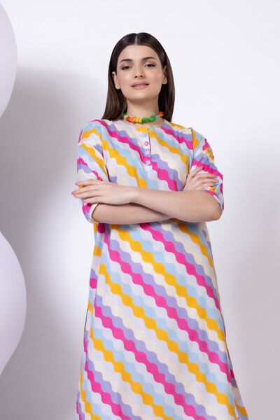 Printed | Crosshatch Poplin | Kurta | USD 25.00
