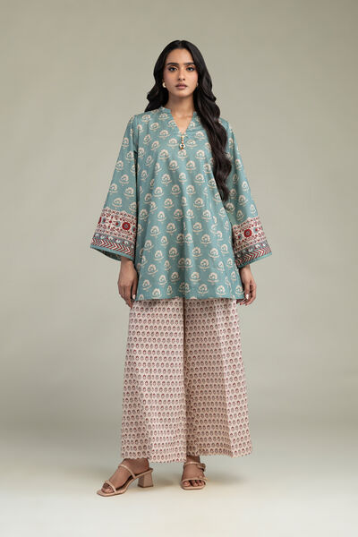 Printed | Cambric | Floral Cambric Pants | USD 30.00