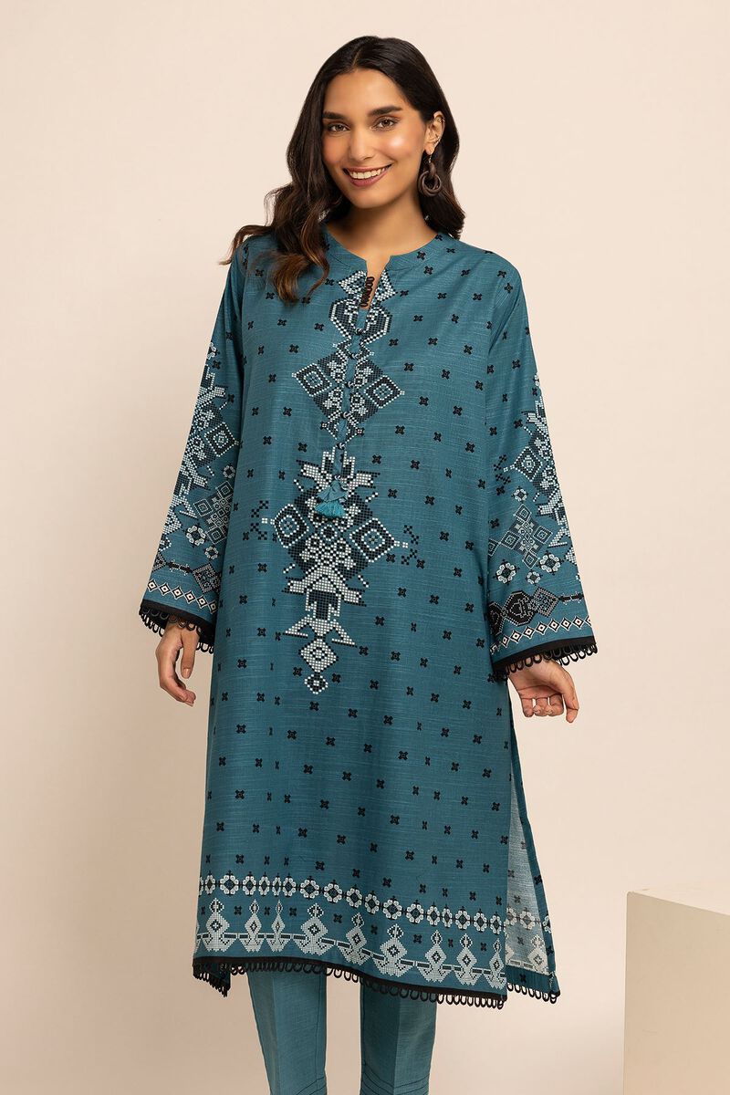 Khaddar | Printed | Fabrics 2 Piece | Top Bottoms | null