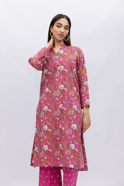Printed | Crosshatch Poplin | Kurta | USD 12.50