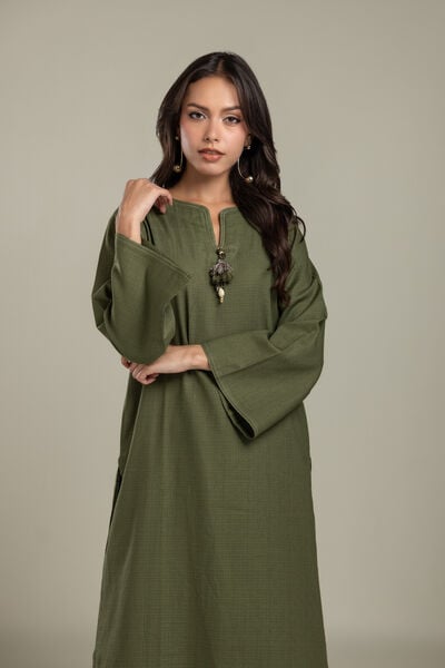 Dyed | Cotton Dobby | Kurta | USD 45.00