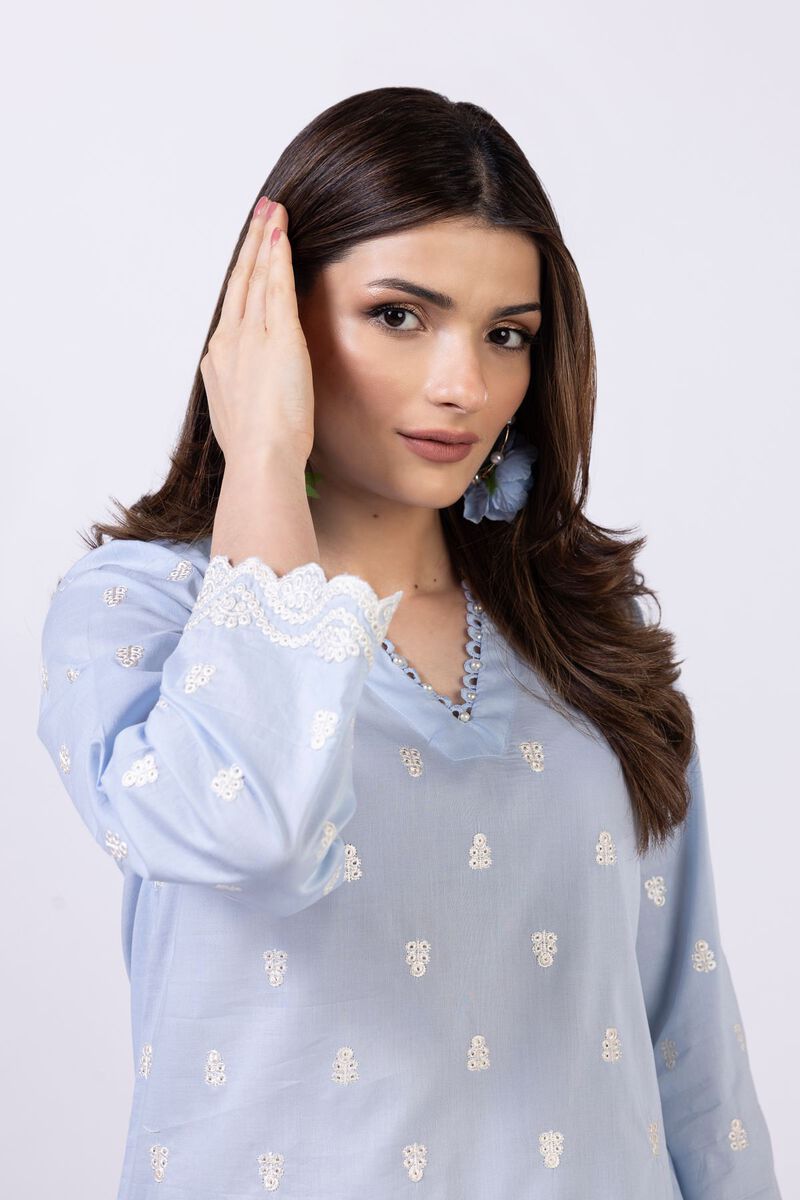 Embroidered | Elevated Cambric | Kurta | USD 17.50