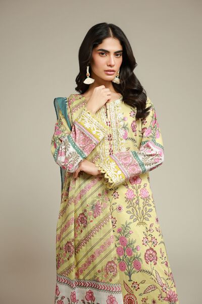 Embroidered | Textured Lawn | Tailored Lawn 3-Piece | USD 65.00