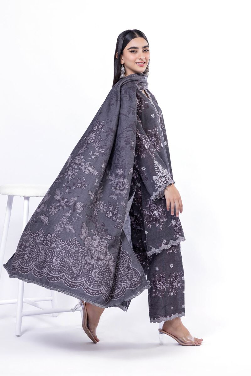 Embroidered | Khaddar | Fabrics 3 Piece | null