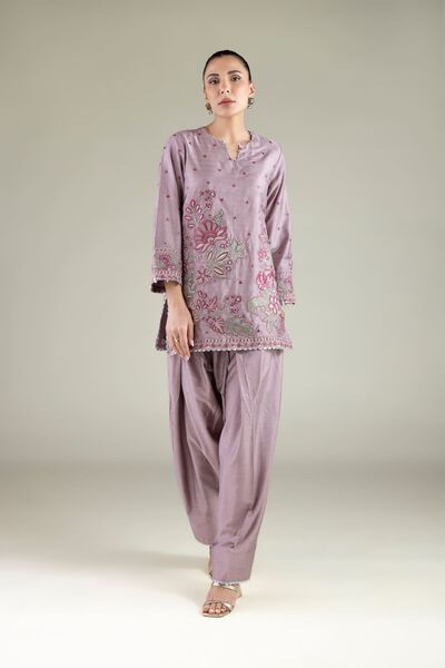 Embroidered | Raw Silk | Farshi Shalwar  | USD 9.00