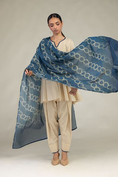 Textured Cotton | Embroidered | Textured Cotton Shalwar | USD 30.00