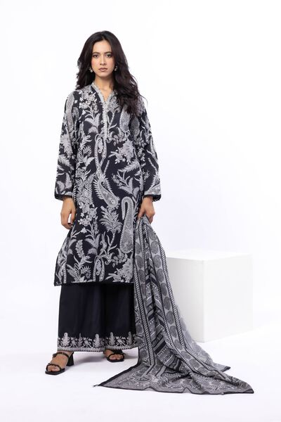 Embroidered | Cotton | Fabrics 3 Piece | USD 21.00