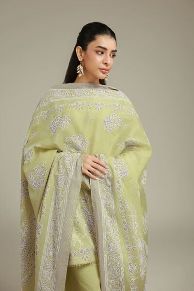 Printed | Cambric | Fabrics 3 Piece | USD 45.00