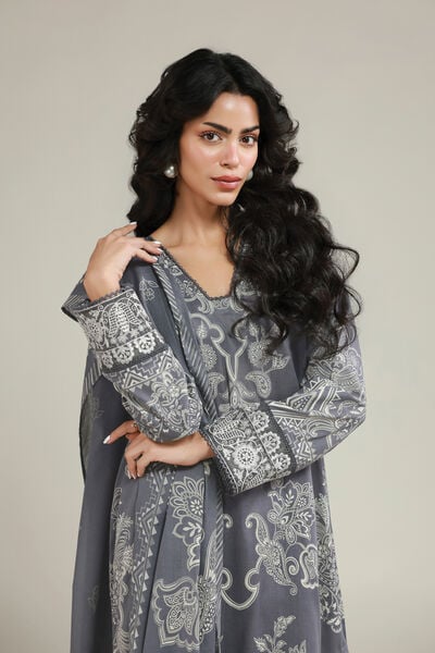 Embroidered | Lawn | Fabrics 3 Piece | USD 45.00