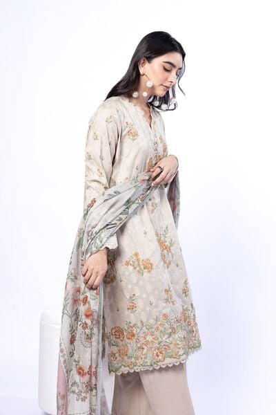 Embroidered | Broshia | Tailored 3 Piece | USD 80.00