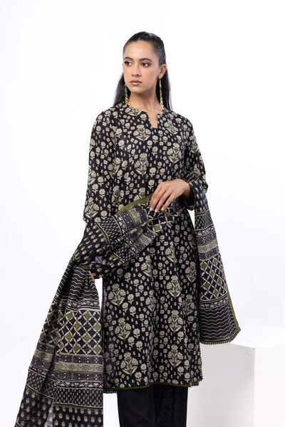 Printed | Light Khaddar | Fabrics 3 Piece | USD 30.00