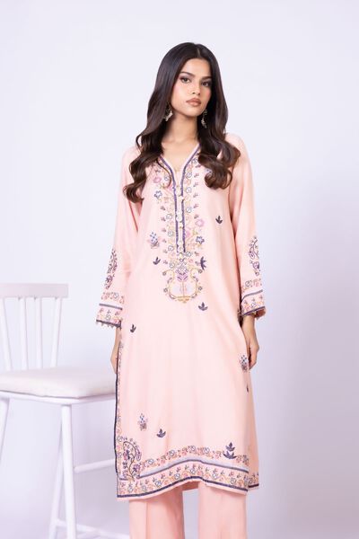 Embroidered | Raw Silk | Kurta | USD 18.00