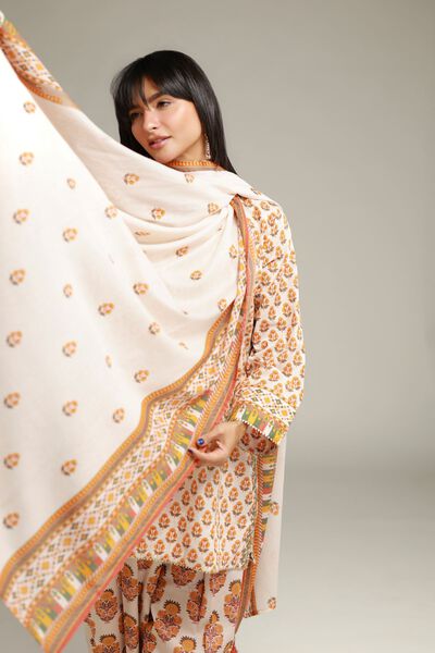 Embroidered | Lawn | Floral Lawn Dupatta | USD 25.00