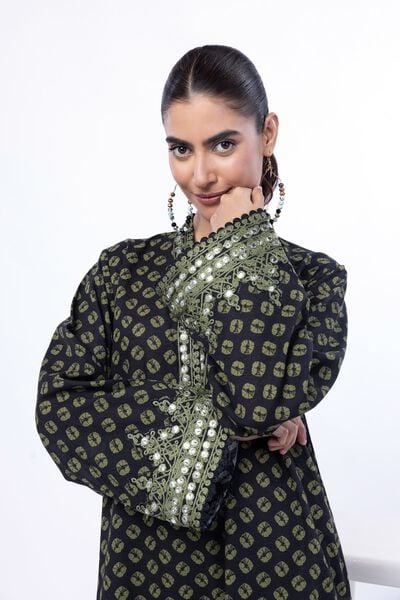 Embroidered | Khaddar | Tailored 2 Piece | Top and Bottom | USD 40.00