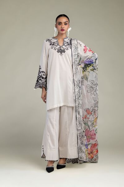 Embroidered | Raw Silk | Raw Silk Pants | USD 30.00
