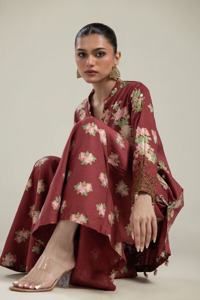 Raw Silk | 2-Piece Co-ord Set | USD 27.00