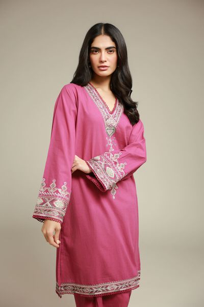 Embroidered | Cambric | Fabrics 2 Piece | Top and Bottom | USD 40.00