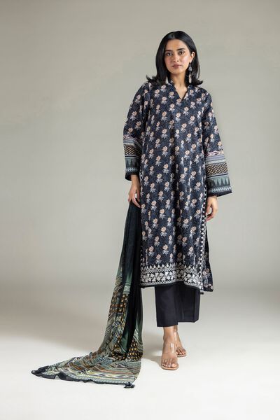 Embroidered | Lawn | Fabrics 3 Piece | USD 22.50