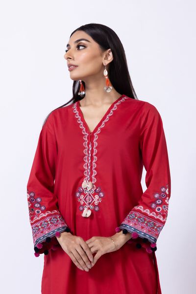 Embroidered | Cambric | Kurta | USD 30.00