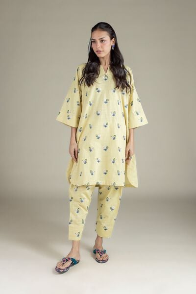 Embroidered | Heavy Textured Cotton | Shalwar | USD 20.00