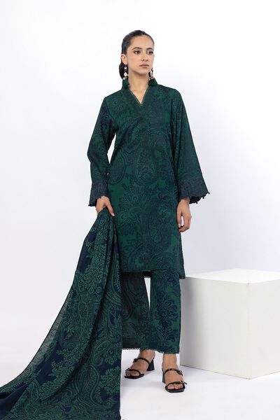 Embroidered | Light Khaddar | Fabrics 3 Piece | USD 35.00