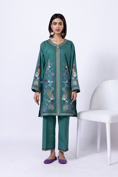 Embroidered | Cotton Dobby | Kurta | USD 40.00