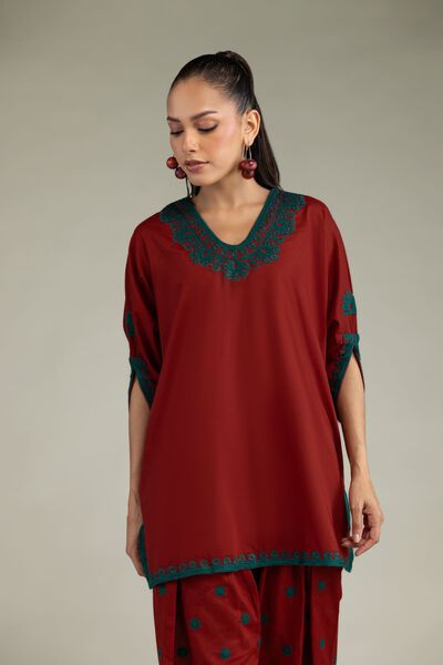 Embroidered | Cambric | Solid Cambric Kurta | USD 40.00
