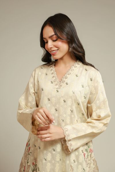 Embroidered | Broshia | Fabrics 2 Piece | USD 45.00