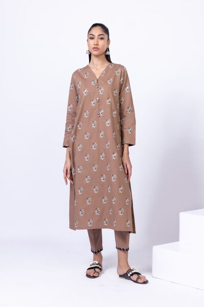 Embroidered | Crosshatch Poplin | Pants | USD 10.00