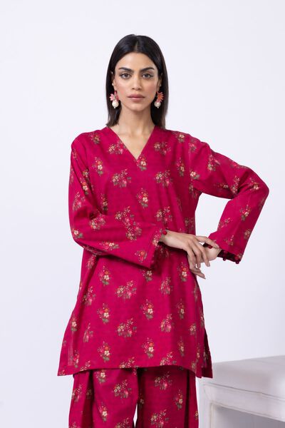 Printed | Crosshatch Poplin | Kurta | USD 30.00