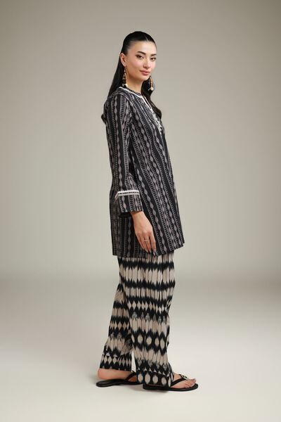 Embroidered | Cotton Dobby | Cotton Black Shalwar | USD 15.00