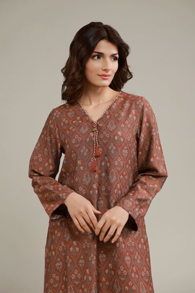 Dyed | Jacquard | Kurta | USD 9.00