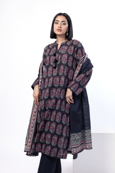 Printed | Light Khaddar | Tailored 3 Piece | USD 45.00