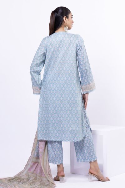 Embroidered | Lawn | Fabrics 3 Piece | USD 40.00