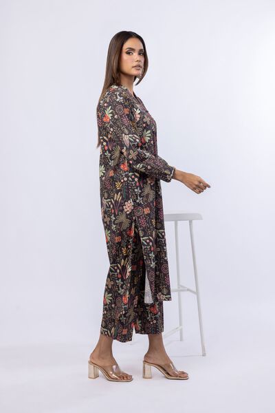 Printed | Crosshatch Poplin | Pants | USD 15.00