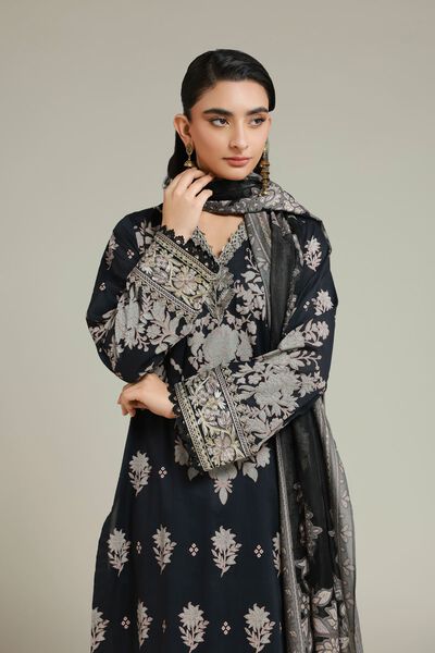 Embroidered | Cambric | Fabrics 3 Piece | USD 30.00