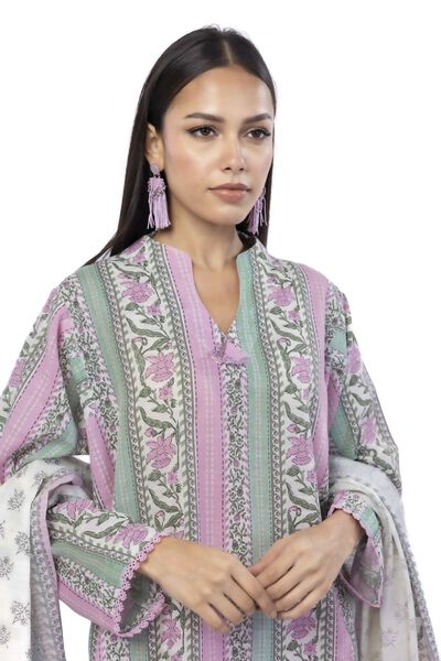 Printed |Khaddar | Fabrics 3 Piece | USD 30.00