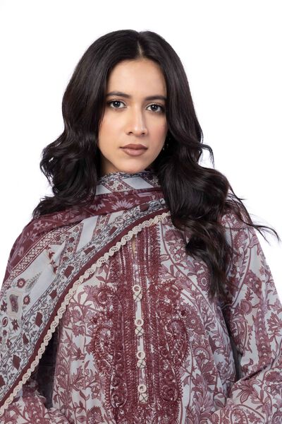 Embroidered | Cotton | Fabrics 3 Piece | USD 21.00