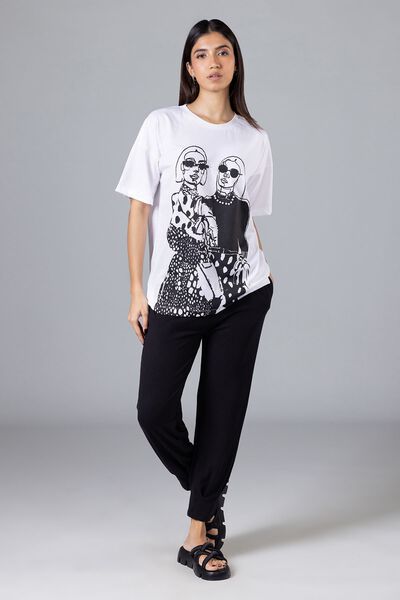 Embroidered | Cotton Jersey | T-shirt | USD 4.50