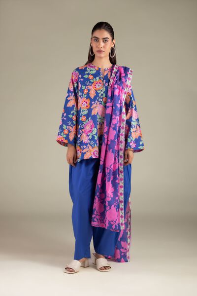 Printed | Cambric | Spring Solid Shalwar | USD 25.00