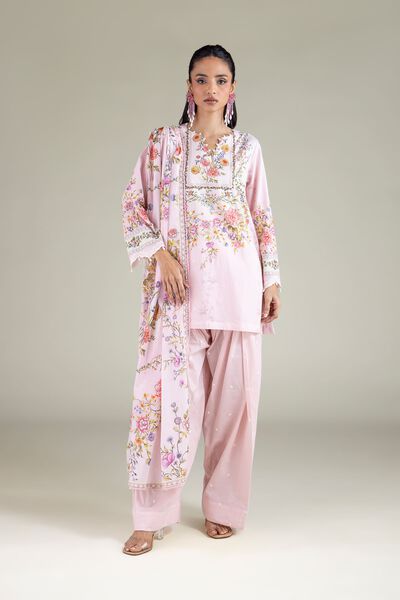 Embroidered | Cambric | Embroidered Farshi Shalwar | USD 35.00