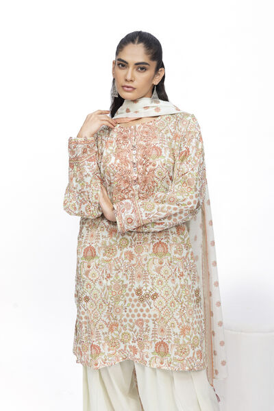 Embroidered | Lawn | Fabrics 3 Piece | USD 45.00