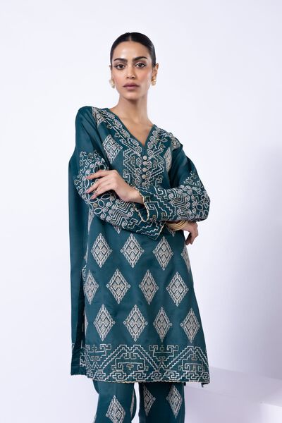 Embroidered | Thai Silk | Kurta | USD 19.50