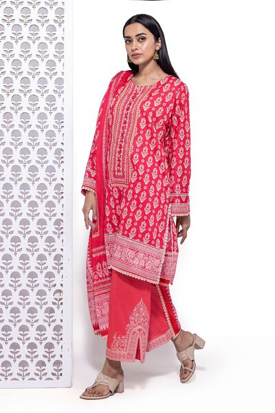 Lawn | Embroidered | Fabrics 3 Piece | USD 30.00