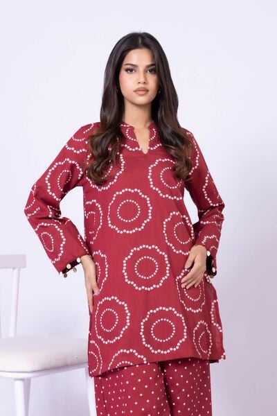 Printed | Heavy Textured Cotton | Kurta | USD 30.00