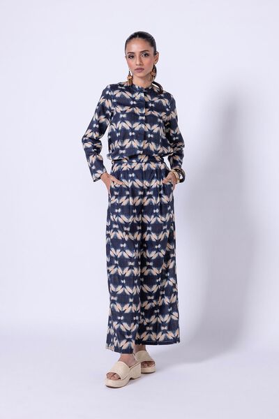 Printed | Crosshatch Poplin | Trousers | USD 6.00