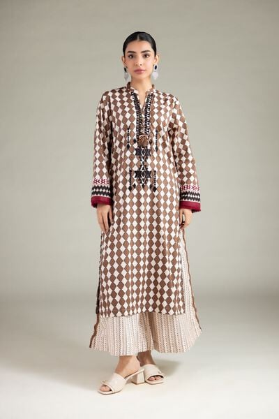 Embroidered | Cotton Viscose | Pants | USD 30.00