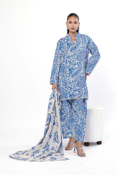 Printed |Khaddar | Fabrics 3 Piece | USD 30.00