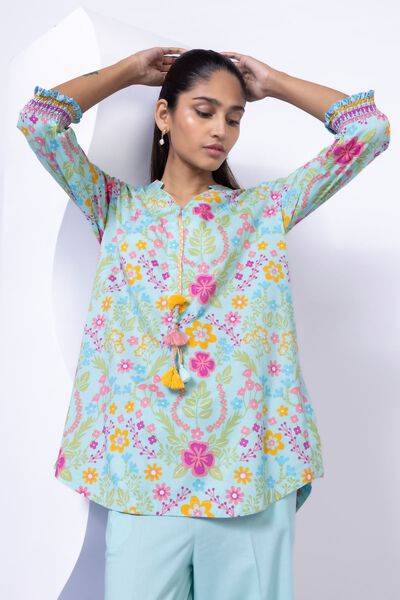 Printed | Cambric | Kurta | USD 14.00