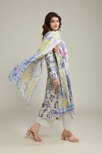 Printed | Messuri | Fabrics 3 Piece | USD 40.00